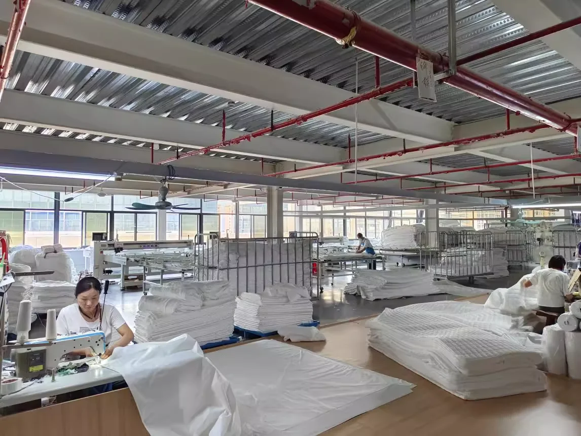 FNH hotel textile production floor