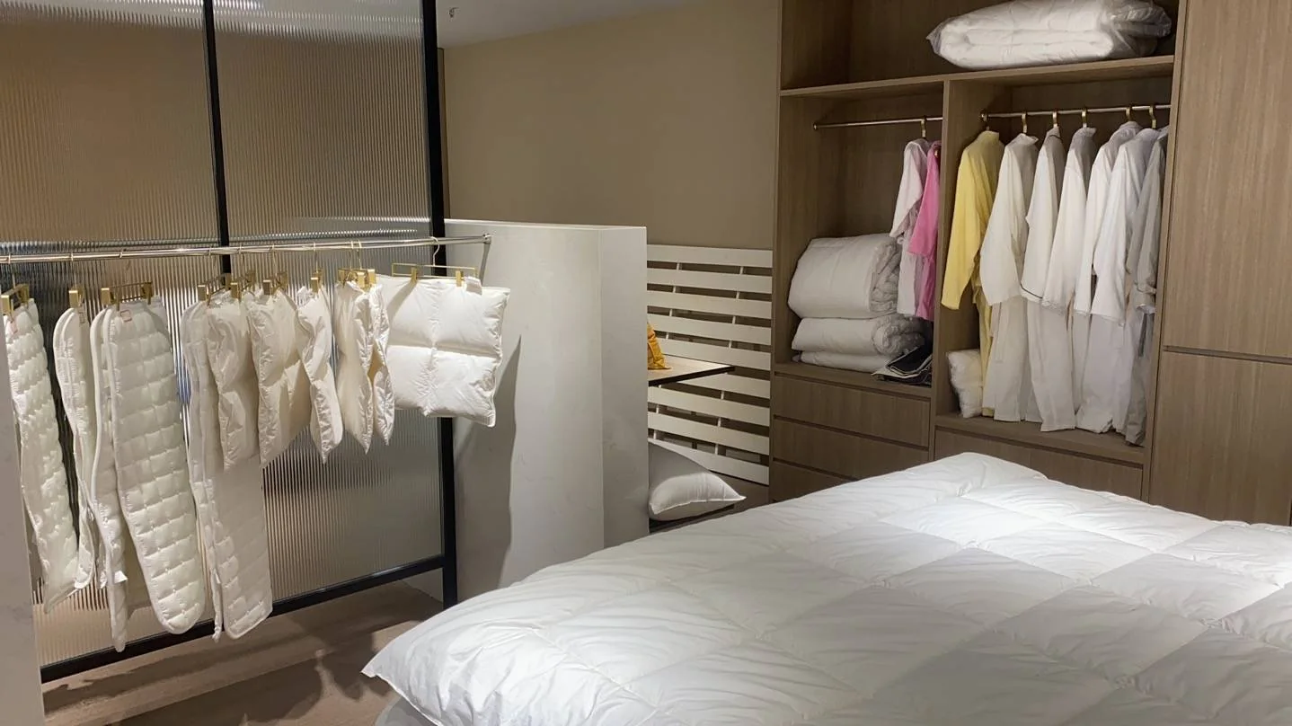 FNH hotel linen showroom