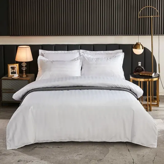 100% Cotton Bed Bedding Luxury Covers Hotel Duvet Cover Bedding Set by FNH