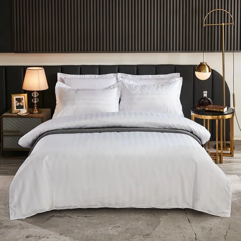 100% Cotton Bed Bedding Luxury Covers Hotel Duvet Cover Bedding Set by FNH