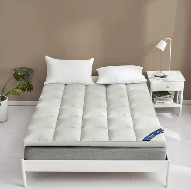 4 inch FIRM TOPPERS SUPER HONEYCOMB CALIFORNIA PROTECTOR KING MATTRESS TOPPER by FNH