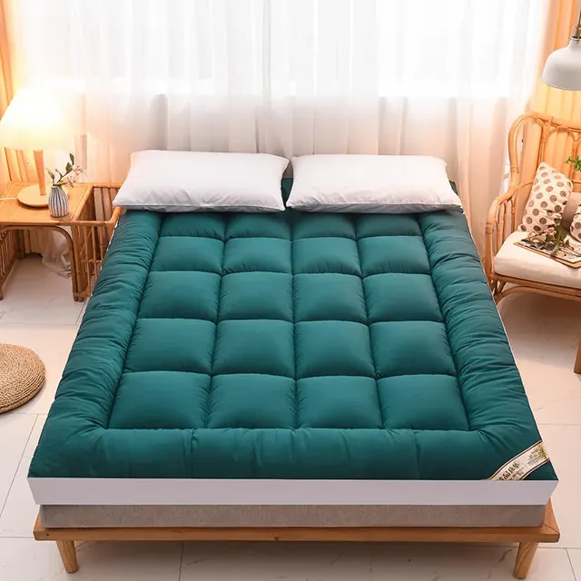 Soft Thin Sheets Queen Cotton Jersey King Bed Topper Mattress Protector by FNH