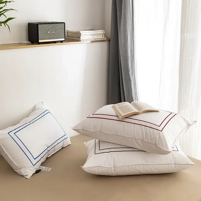 Hotel Linens Cotton Pillow by FNH
