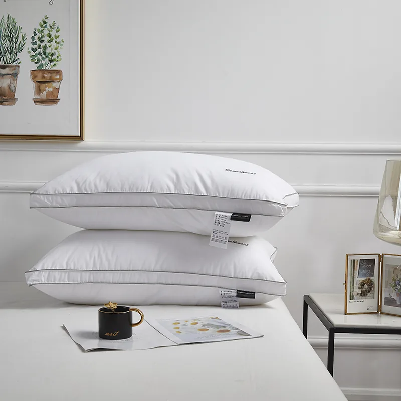 Brand Desingner Sets Plain White Hotel Pillow by FNH