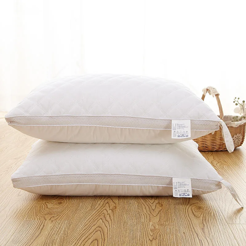 New Arrival White Washing Cotton Fabric Gusset Pillow by FNH