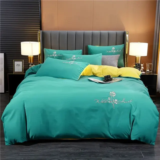 Black And White Pattern Duvet Cover by FNH