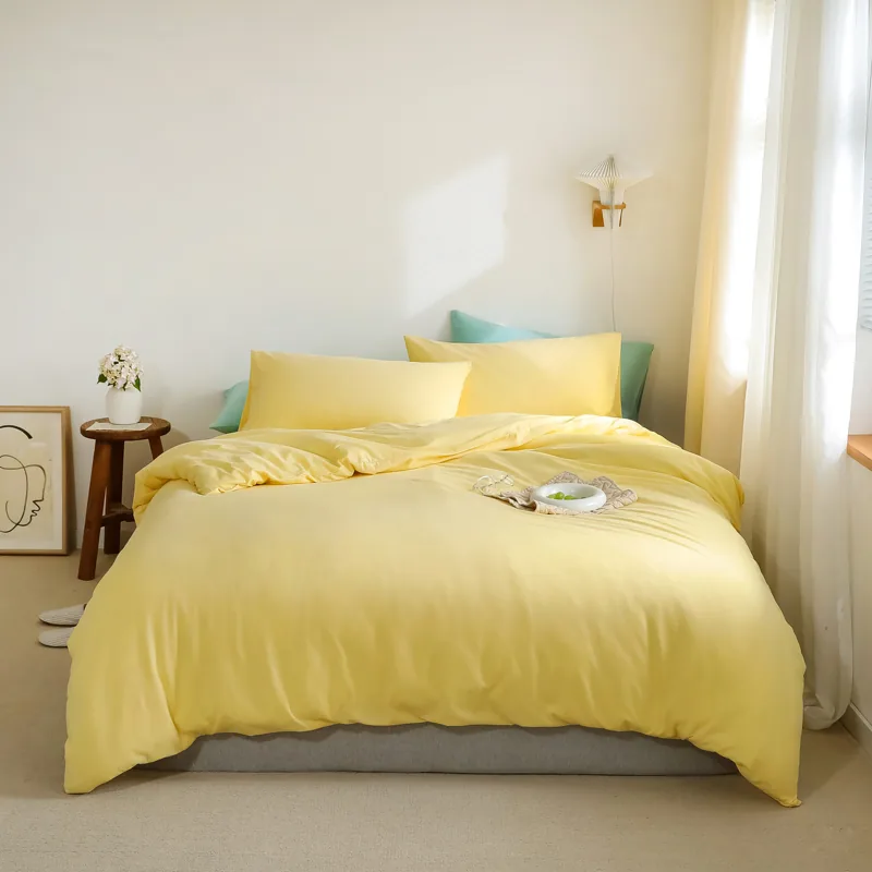 Bed Set Support Customized Knitted Duvet Cover Bedding Set by FNH