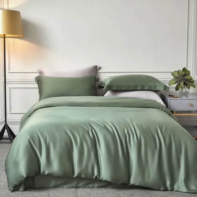 Lycocell Set Charcoal Used Hotel Bamboo Bedding Collection Home Bedding Set by FNH
