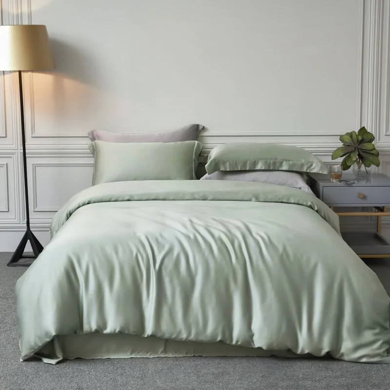 Lycocell Set Oeko Fiber Fabric Home Luxury Bamboo Bedding Home Bedding Set by FNH