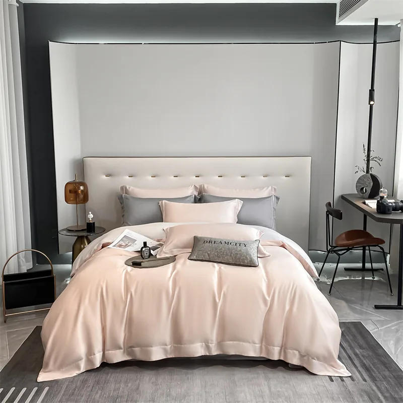 New Design Luxury 100% Lyocell Sheet Set — Pink by FNH