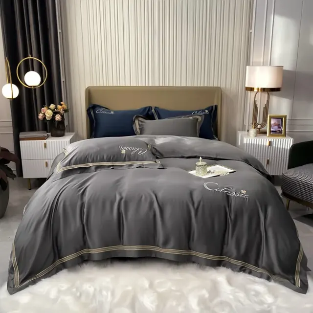 Tencel Pillow — Embroidered by FNH