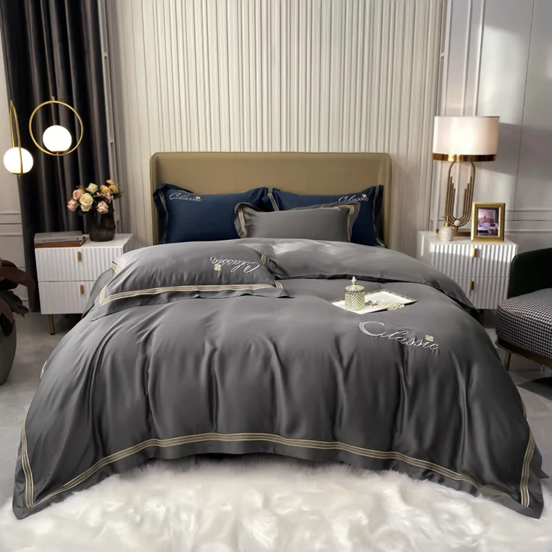 Tencel Pillow — Embroidered by FNH
