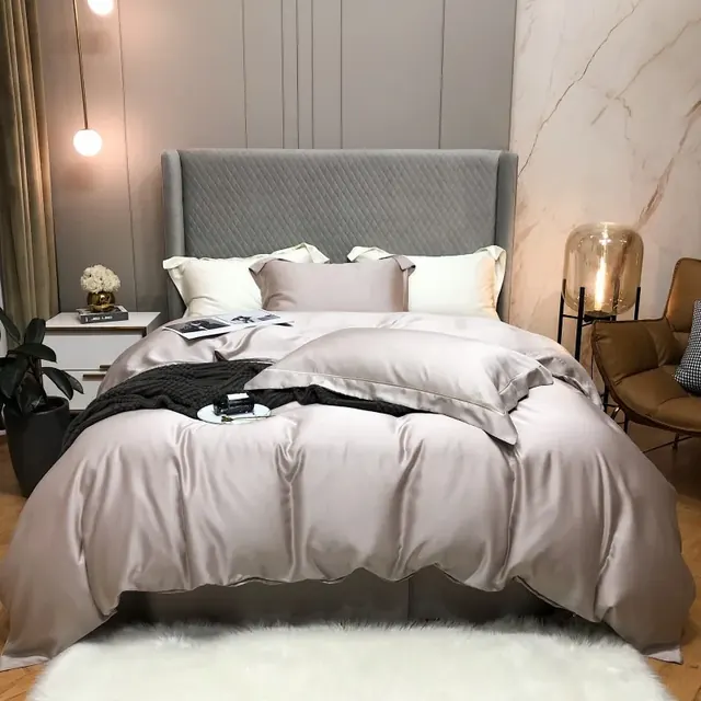 New Arrival 60 Satin Silky Soft Sheet Lyocell Tencel Bedding Set by FNH