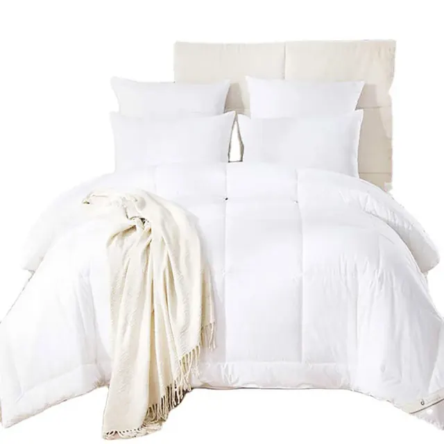 Good Quality Comfortable Soft Hospitality Collection Bed Duck Goose Down Duvet by FNH